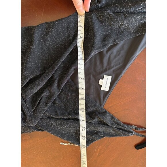 REVOLVE Song of Style NWT Wilbur Midi Dress in Black Metallic Size XS - Picture 10 of 12
